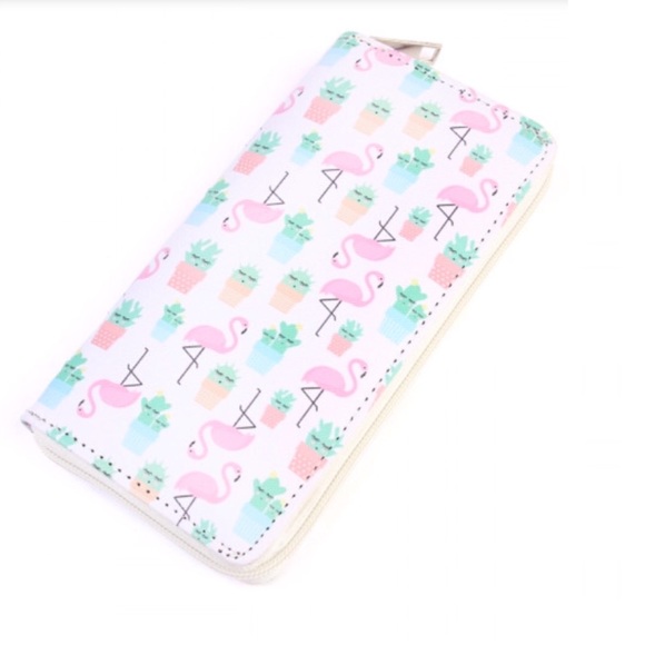 Handbags - ❗️Last 1! Cactus flamingo wallet